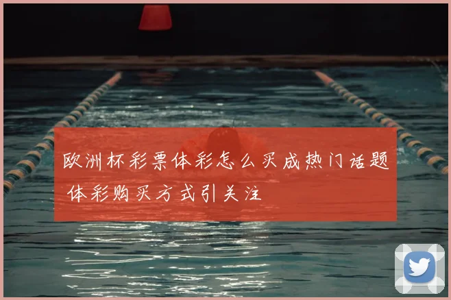 欧洲杯彩票体彩怎么买成热门话题 体彩购买方式引关注